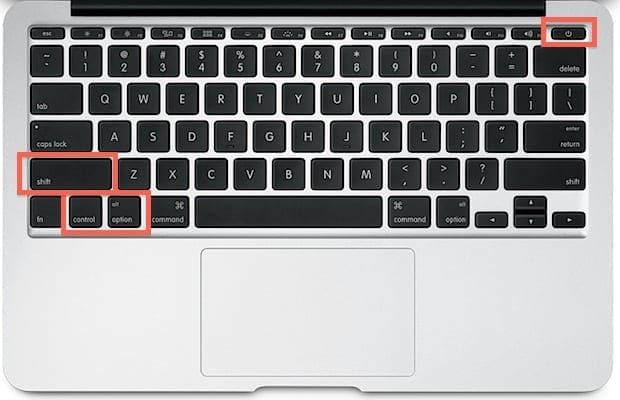 reset SMC on Mac
