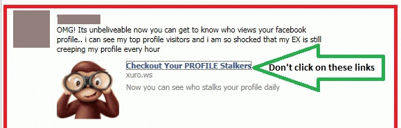 Avoid Suspicious Links
