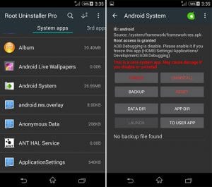Uninstall unnecessary Bloatware