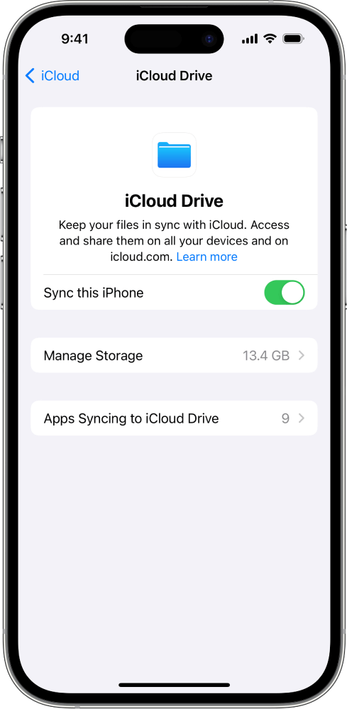 icloud drive