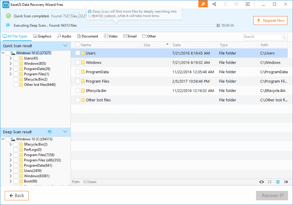Recycle Bin Empty Data Recovery