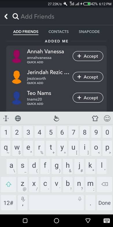 add friends snapchat