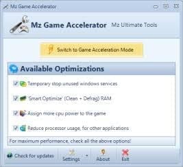 Mz Game Accelerator