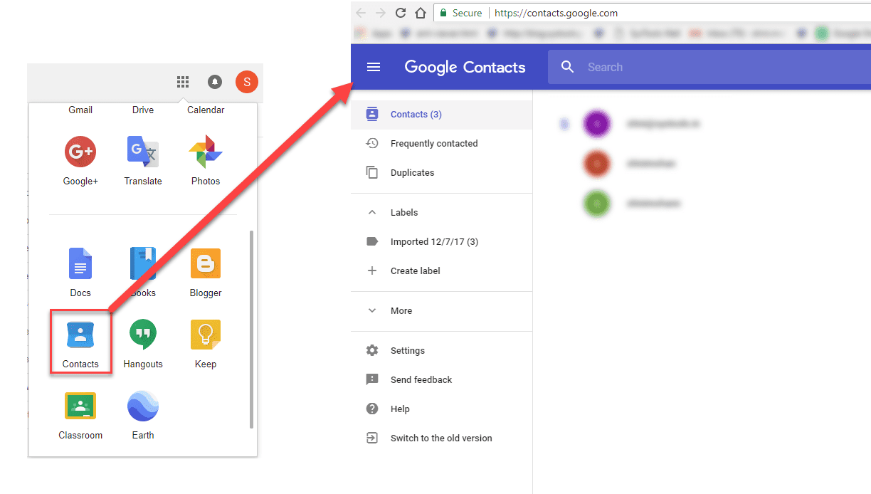Google Contacts