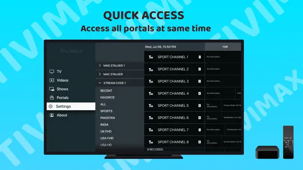 Tivimax IPTV Player