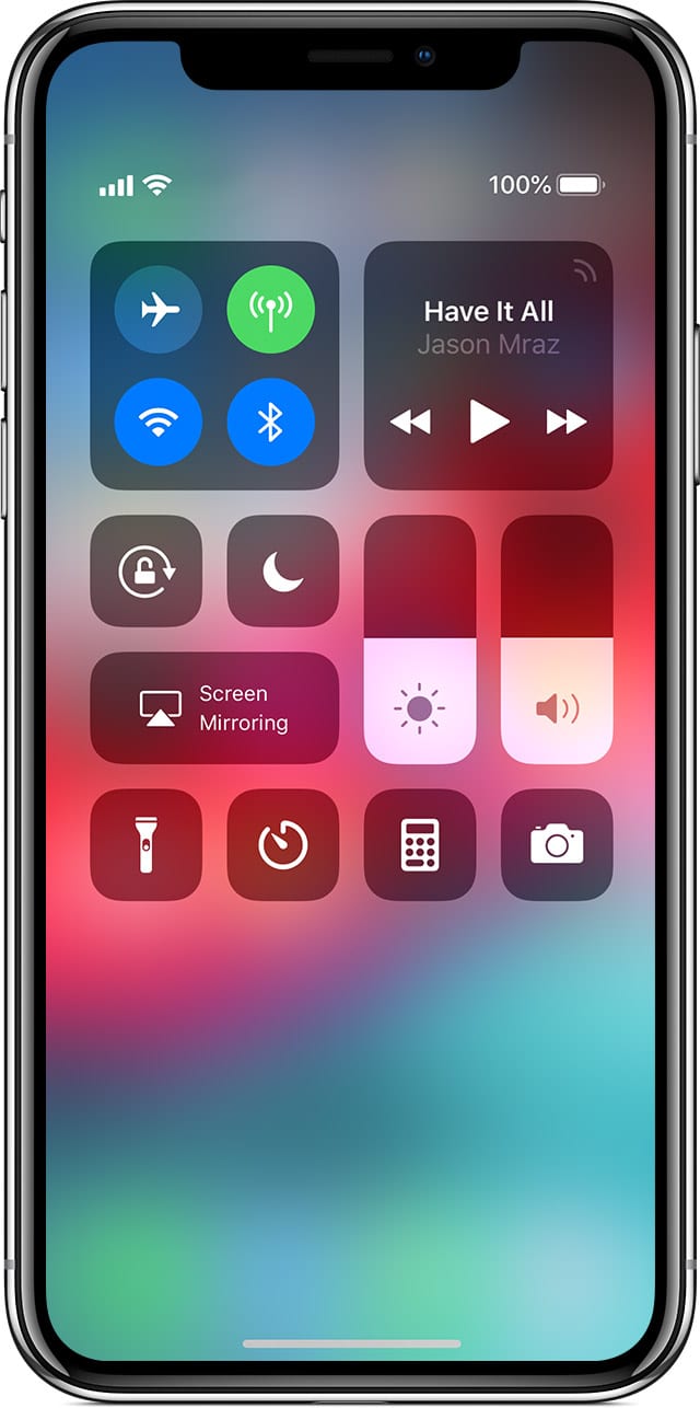 turn Off wifi and bluetooth iphone