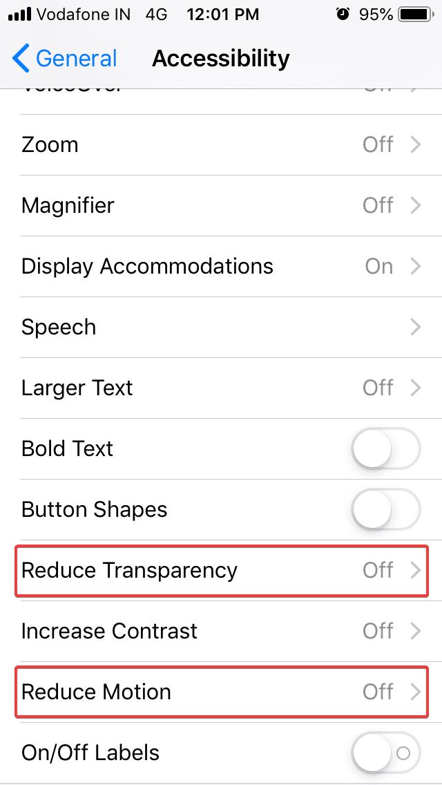 visual effects iPhone