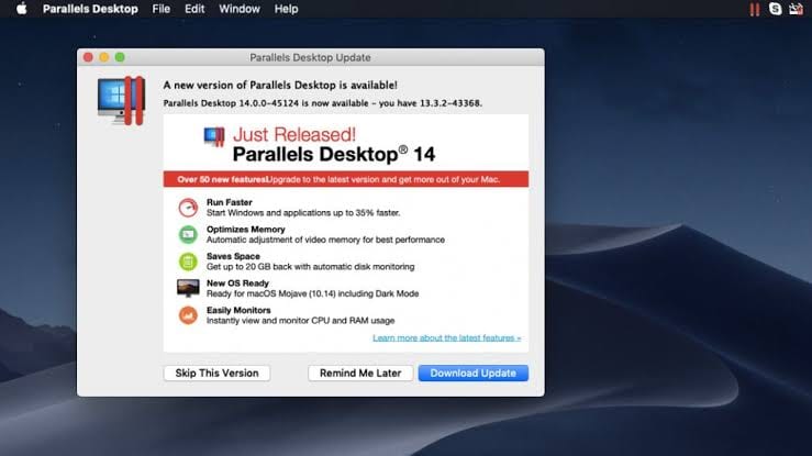 Parallels Desktop 14
