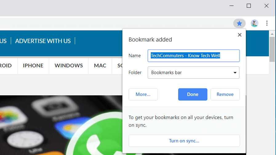 chrome-bookmark-techcommuters