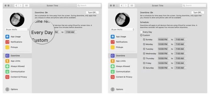 mac screen time