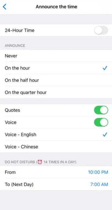 Moment the app usage trackker