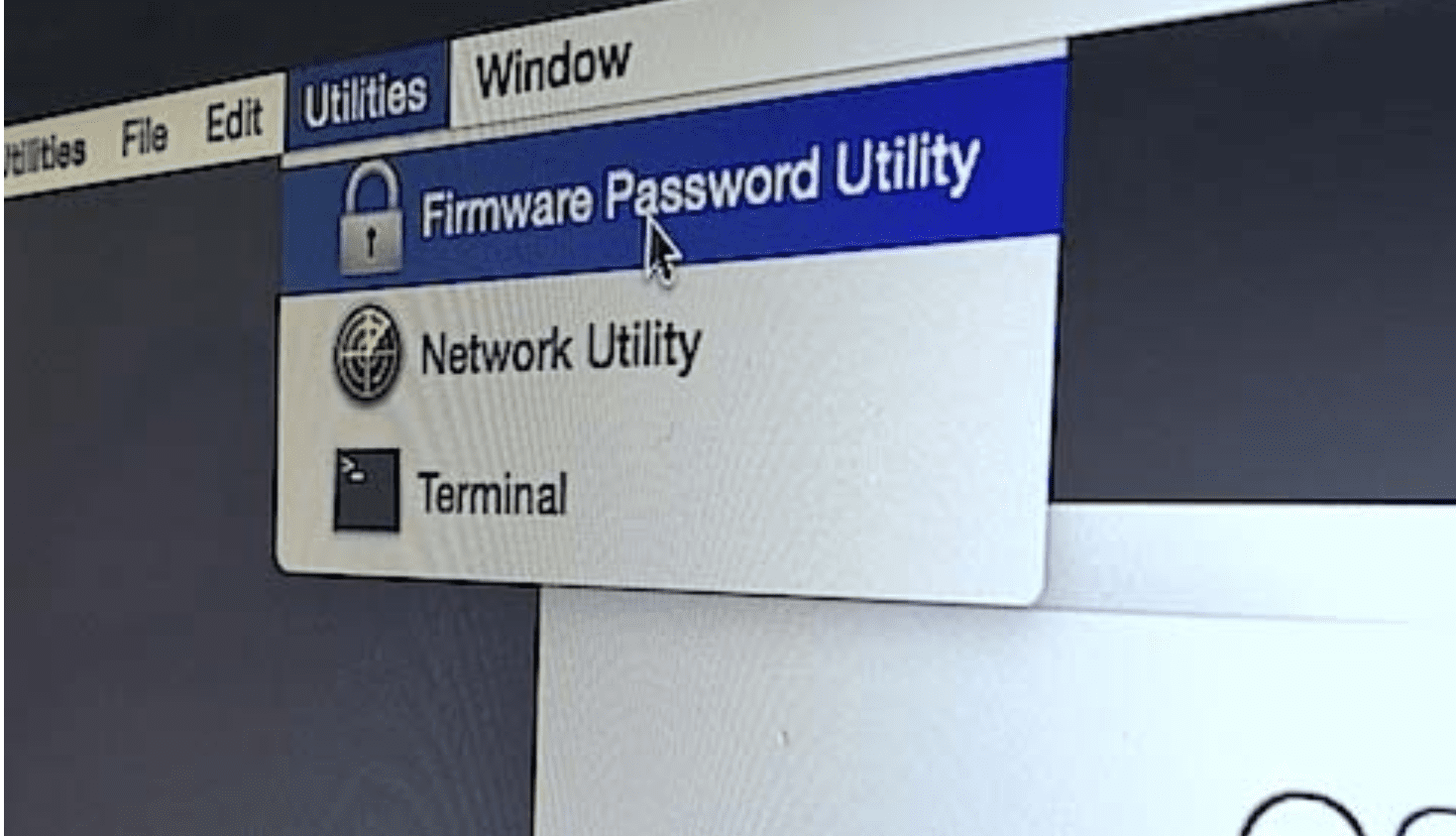 firmware password
