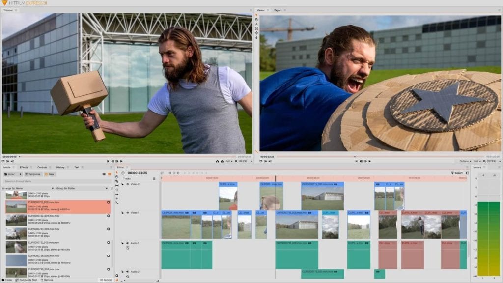 HitFilm Express mac video editor