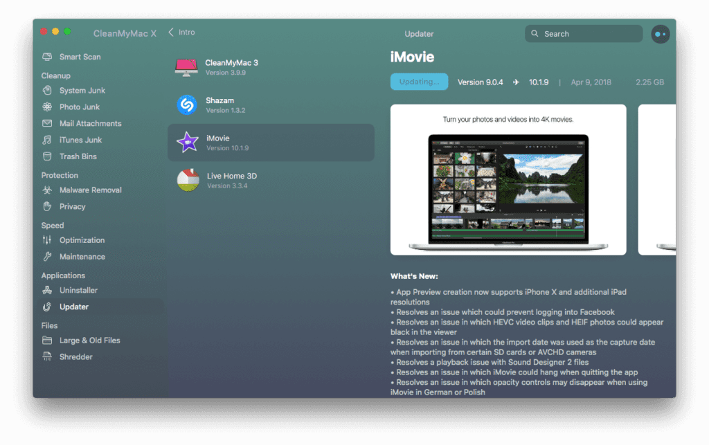 review on cleanmymac x