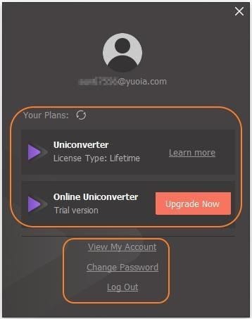 Wondershare ID & Password