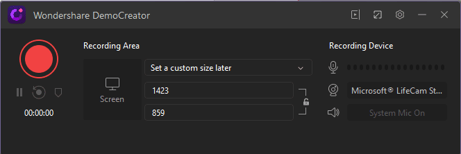Easy Recording Options