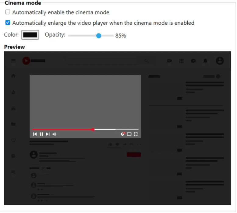 Enhancer for YouTube