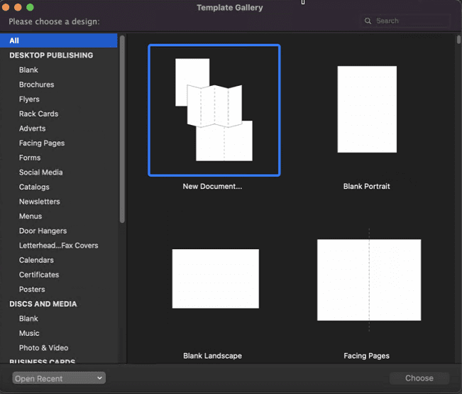 Template Gallery