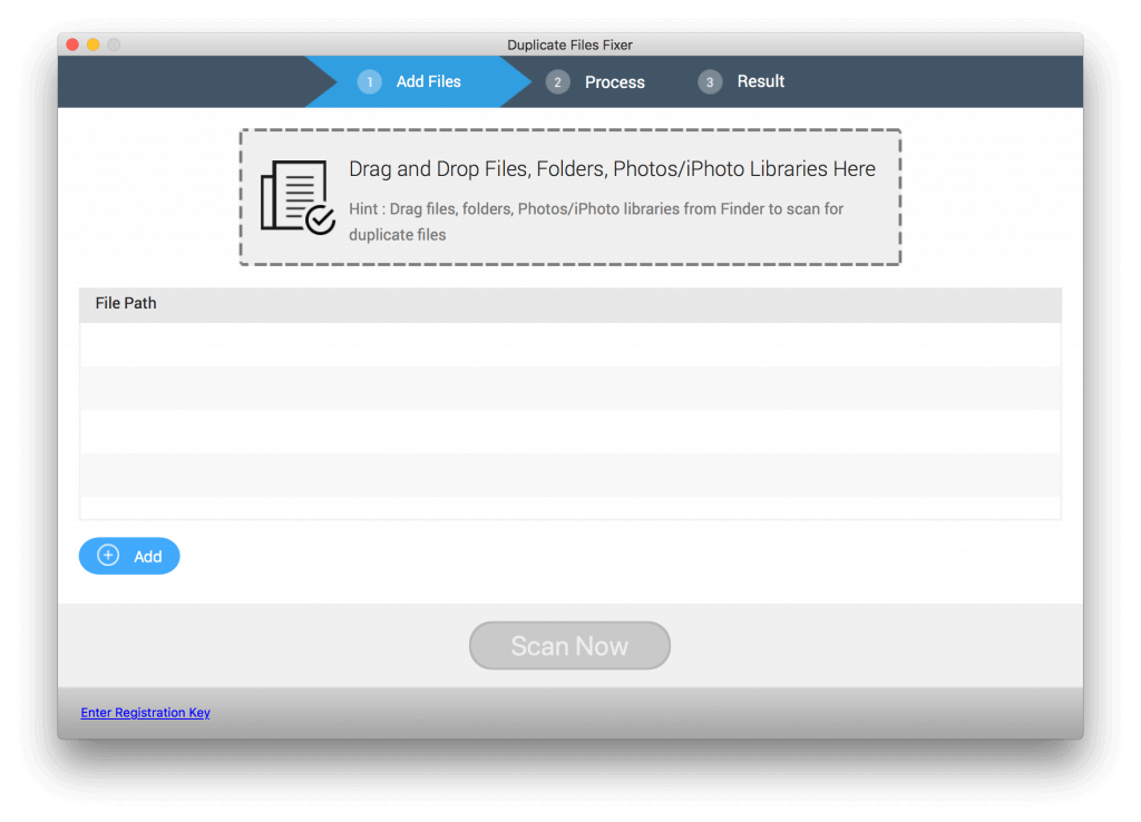 Duplicate files fixer
