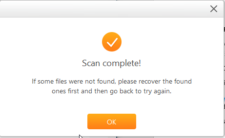 complete scan