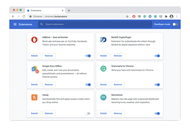 chrome extensions