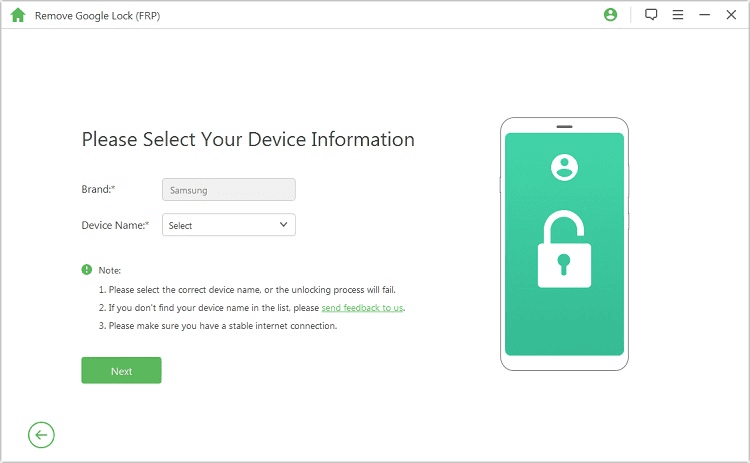 device info
