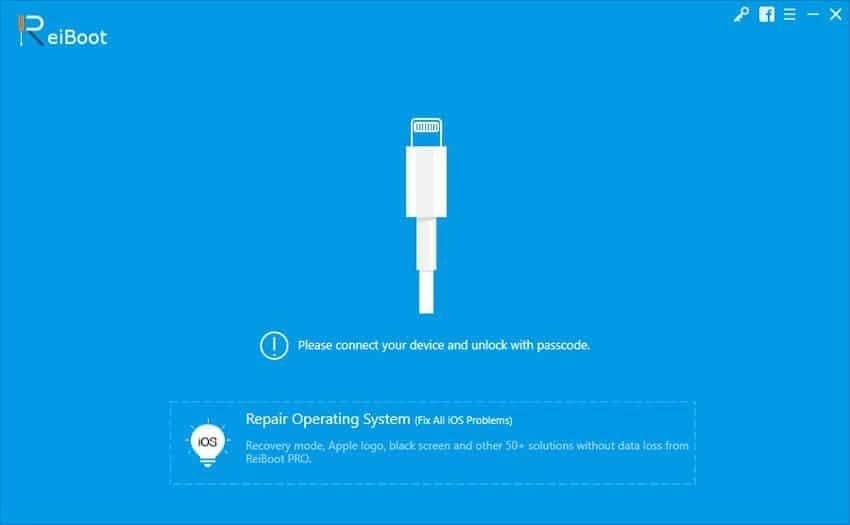 Enter Recovery Mode with Tenorshare ReiBoot