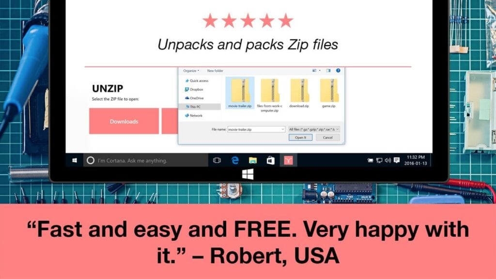 Zip Opener