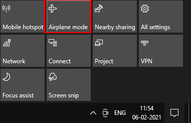 Airplane Mode