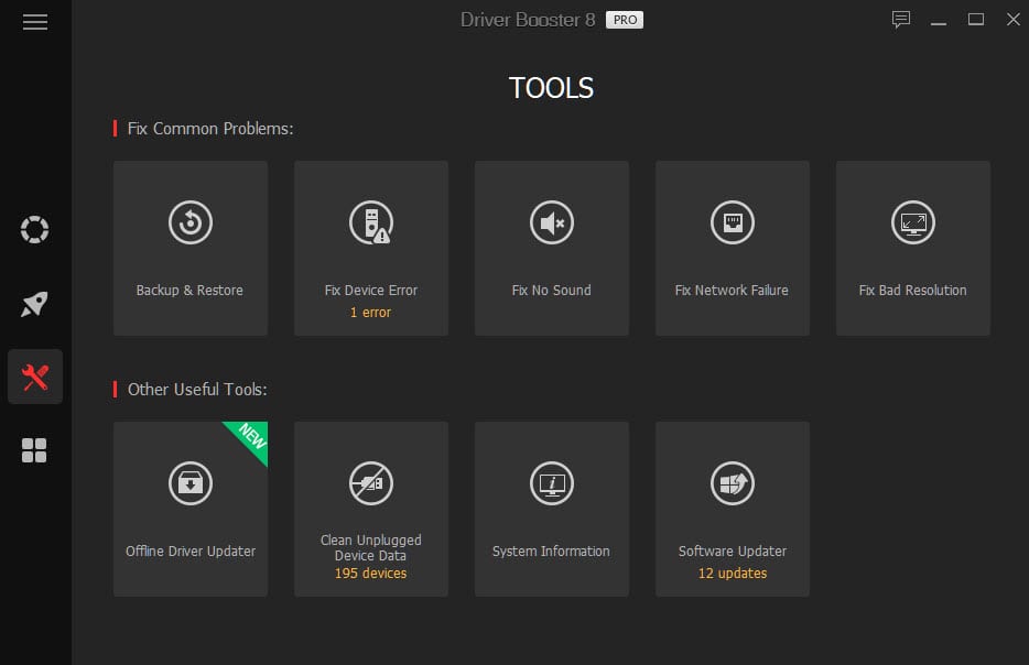 Driver Booster application