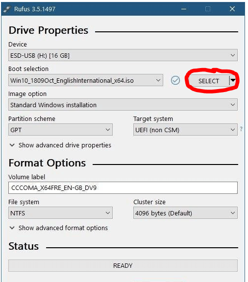 Customize settings