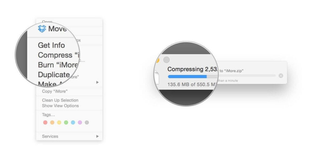 Compress File on Mac