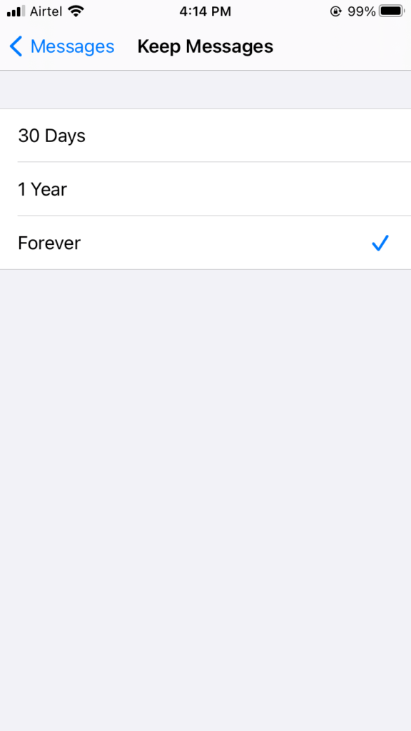 Message History