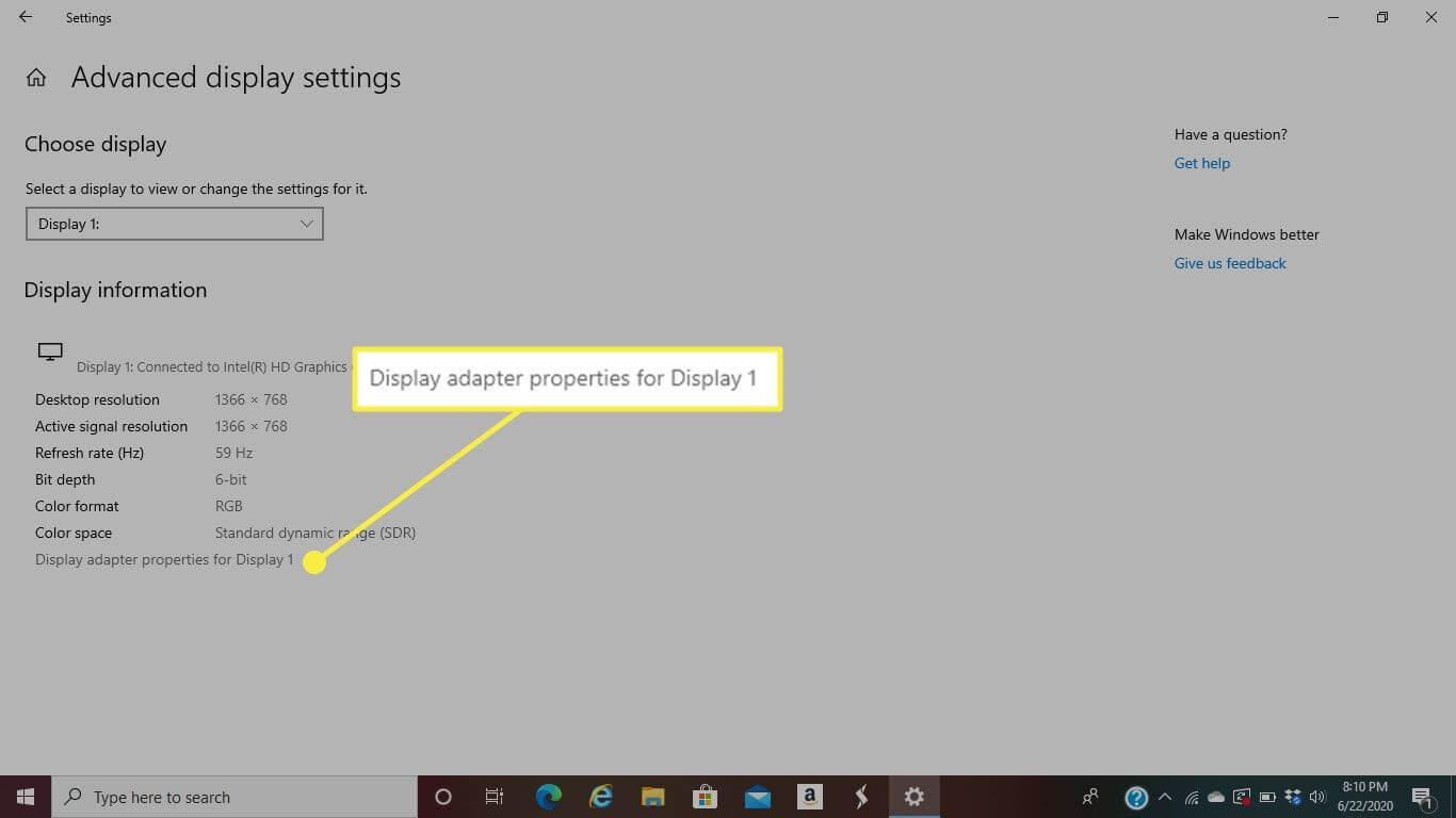 Fix Overscan Windows 10 by Calibrating your Monitor