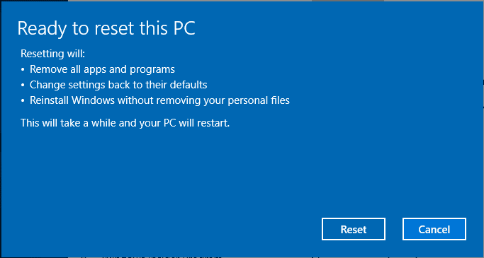 reinstall Windows 10