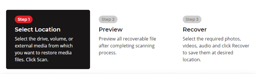 How to use Stellar Photo Recovery