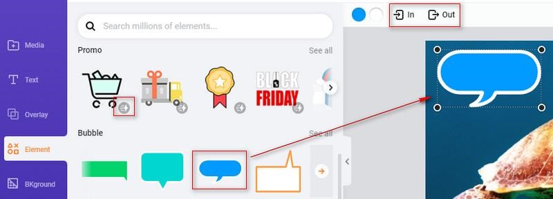 Add & edit element