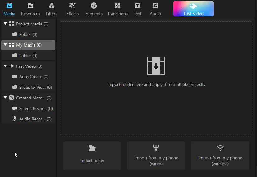 Advanced Editing features