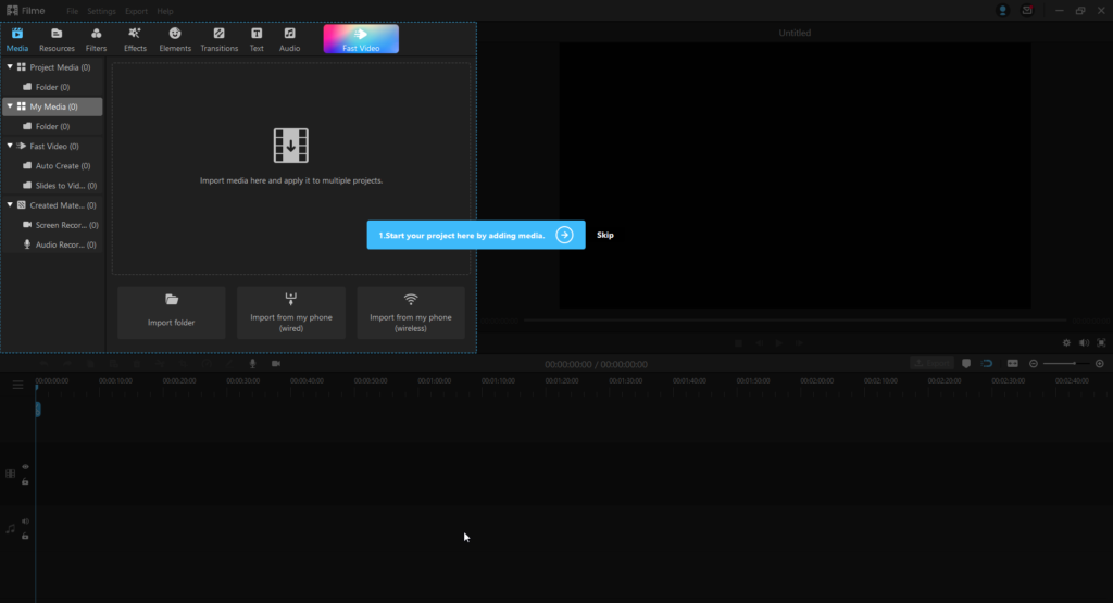 How to use iMyFone Filme video editor