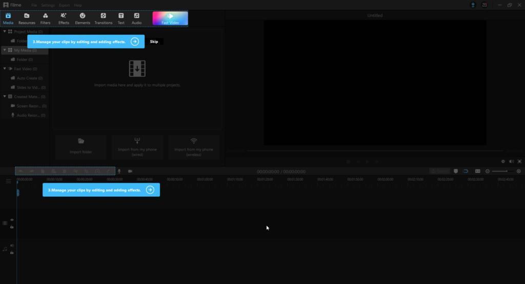 Select effects
