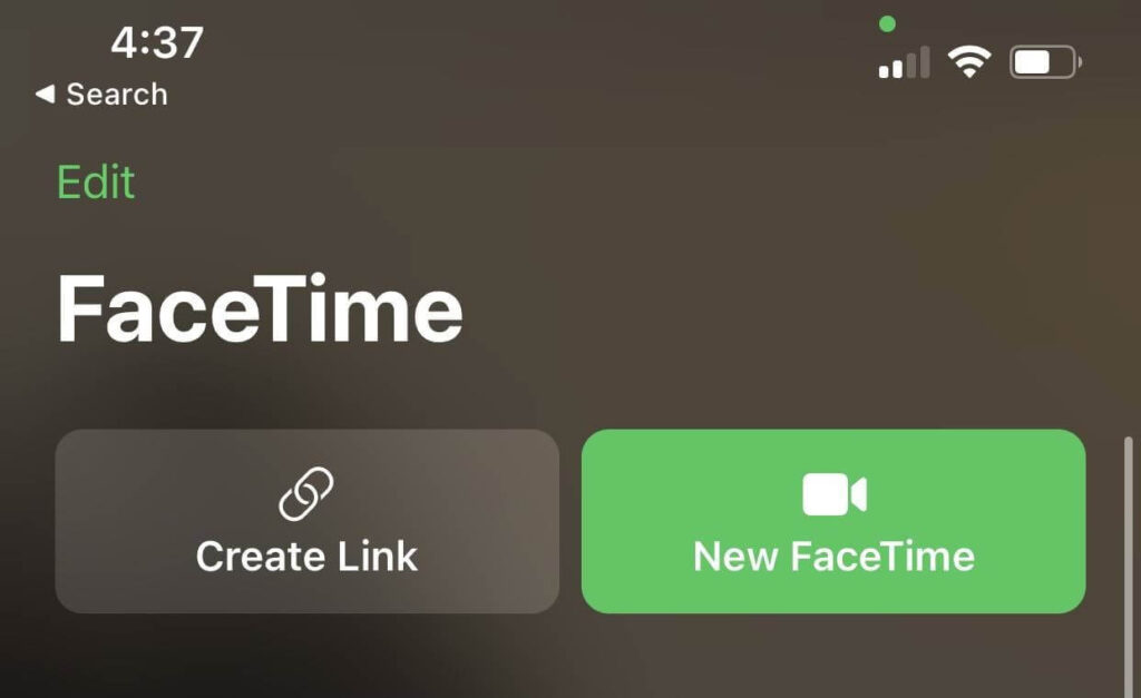 FaceTime time app