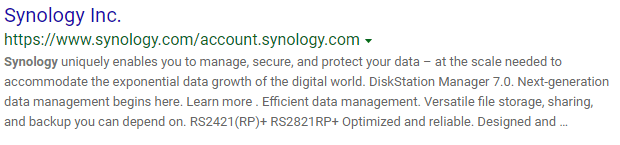 Synology NAS