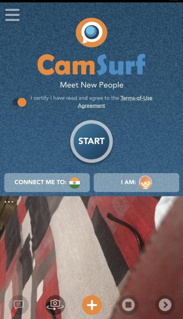 CamSurf start