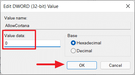 data value 0