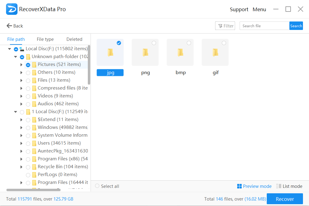 File path