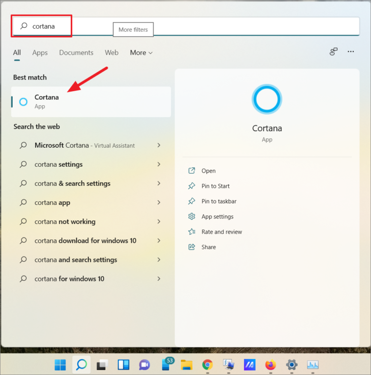 Temporarily Disable Cortana