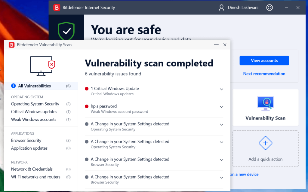 Vulnerability Scan