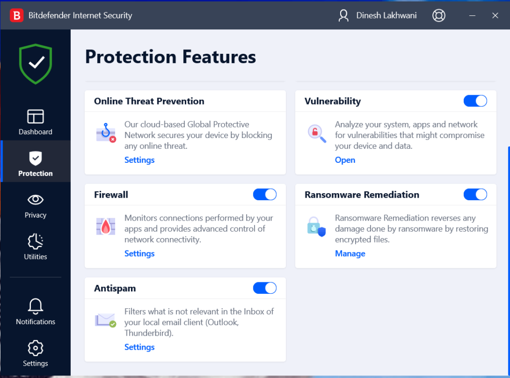 Protection Features