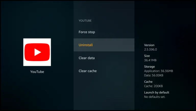 Uninstall