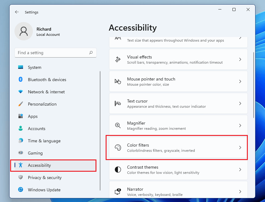 Accessibility